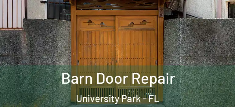 Barn Door Repair University Park - FL