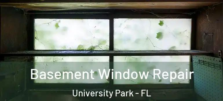 Basement Window Repair University Park - FL