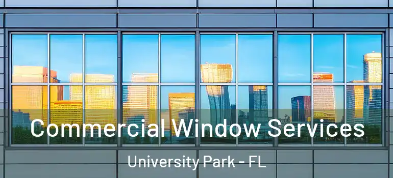 Commercial Window Services University Park - FL