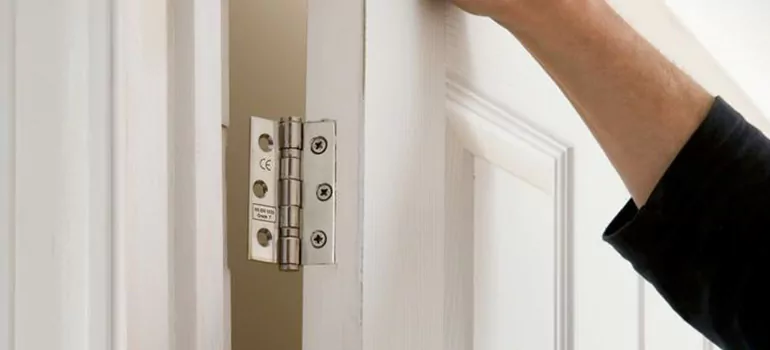 Bathroom Stall Door Hinge Repair in University Park, FL