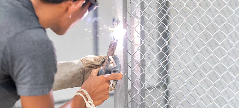 Commercial Mesh Door Repair in University Park, FL