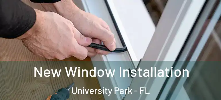 New Window Installation University Park - FL