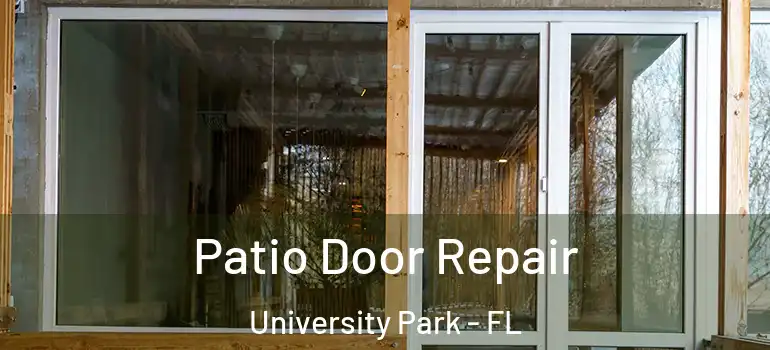 Patio Door Repair University Park - FL