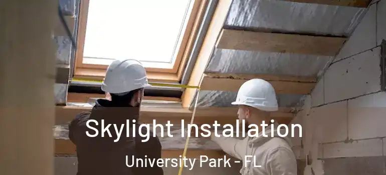 Skylight Installation University Park - FL