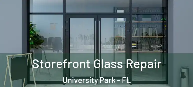 Storefront Glass Repair University Park - FL