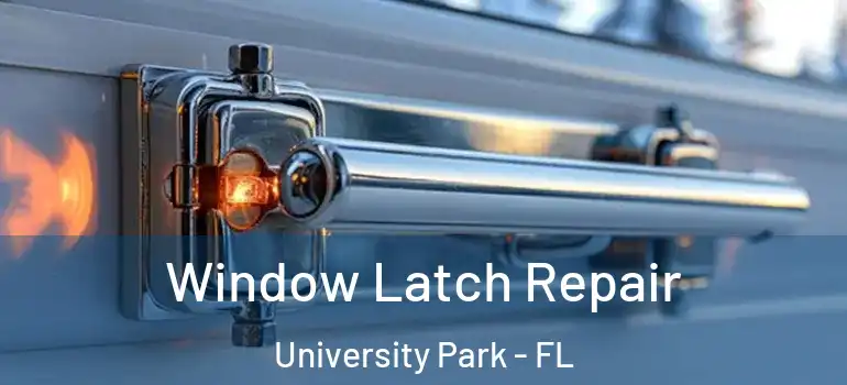 Window Latch Repair University Park - FL