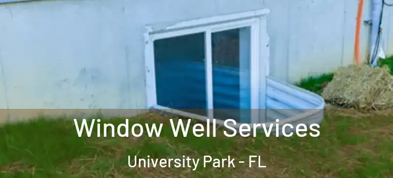 Window Well Services University Park - FL